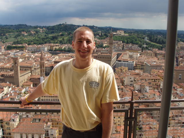 Chet atop the Dome