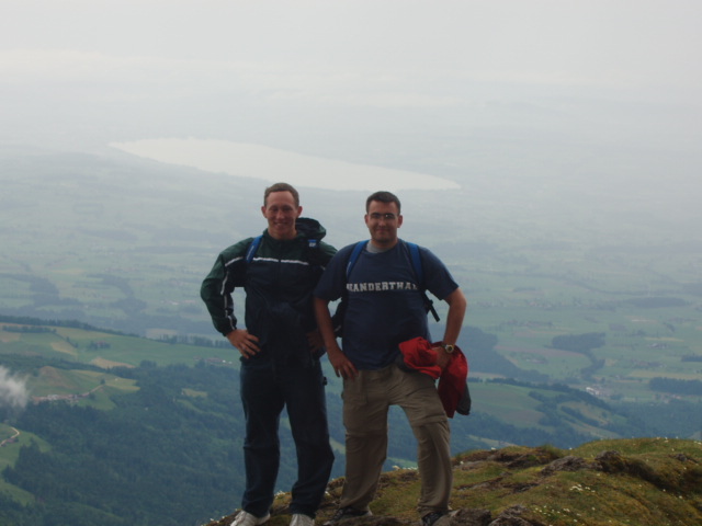 Drew, Matt on Pilatus