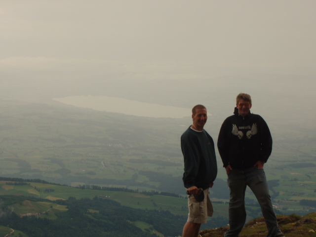 Chet, Jeff on Pilatus